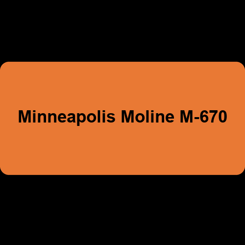 Minneapolis Moline M-670